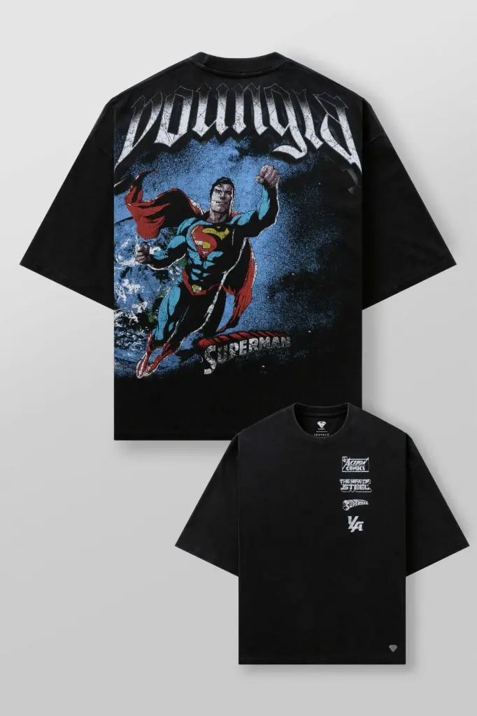 YoungLA Superman Oversize Tee