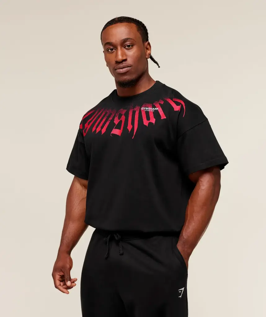 Fade Graphic T-shirt GymShark