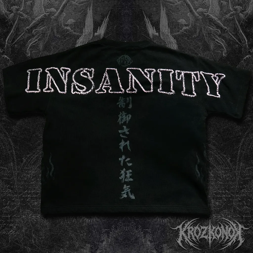 [ci-co-flamepc-s] Camisa Oversize Controlled Insanity Flame Pump Cover (S)