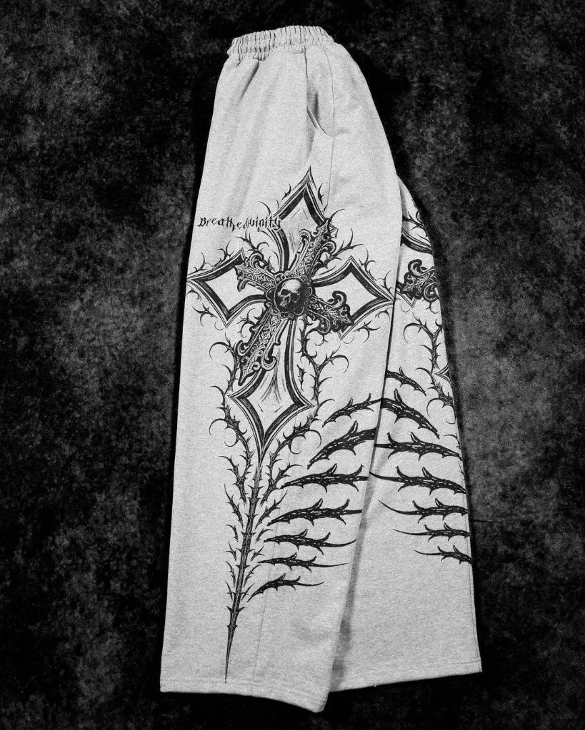 Grey Skull Jogger (S)