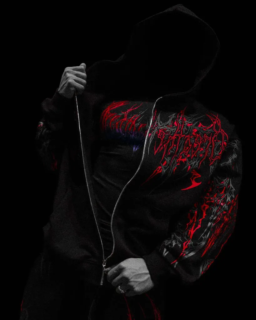 BreathDivinity Zip-up (Rojo, S)