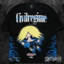 Camisa Oversize Civil Regime x Powerpuff Girls Rowdy