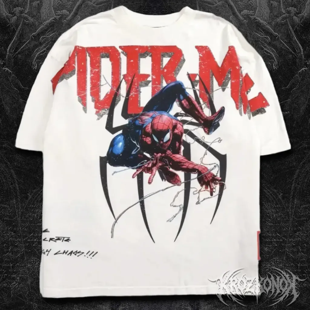 Camisa Oversize Civil Regime X Marvel Spiderman