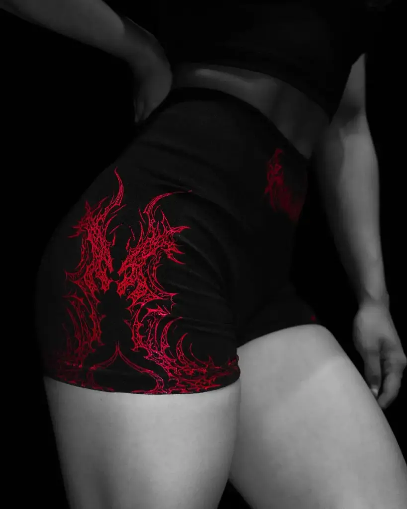 Dark Fantasy short (Rojo, S)