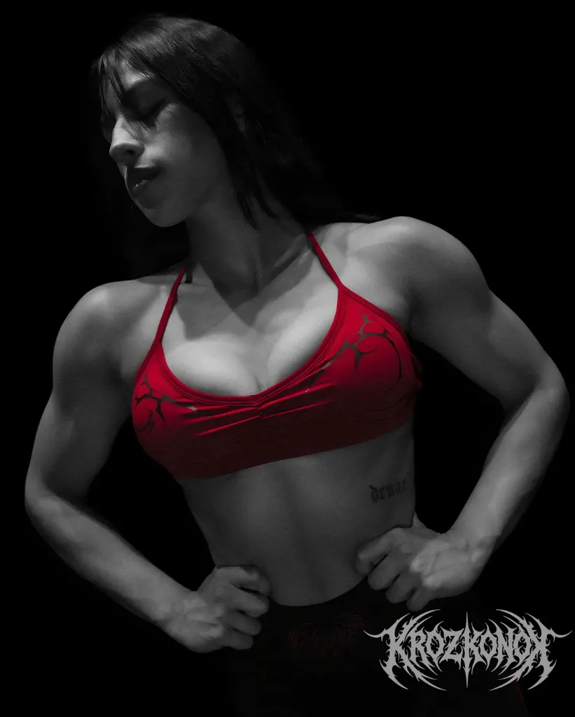 Sport Bra Breathedivinity Cursemark (Rojo, S)